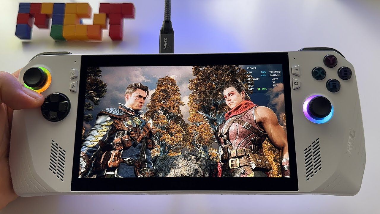 Immortals of Aveum + FSR 3 on Asus Rog ALLY | RC71L Z1 Extreme