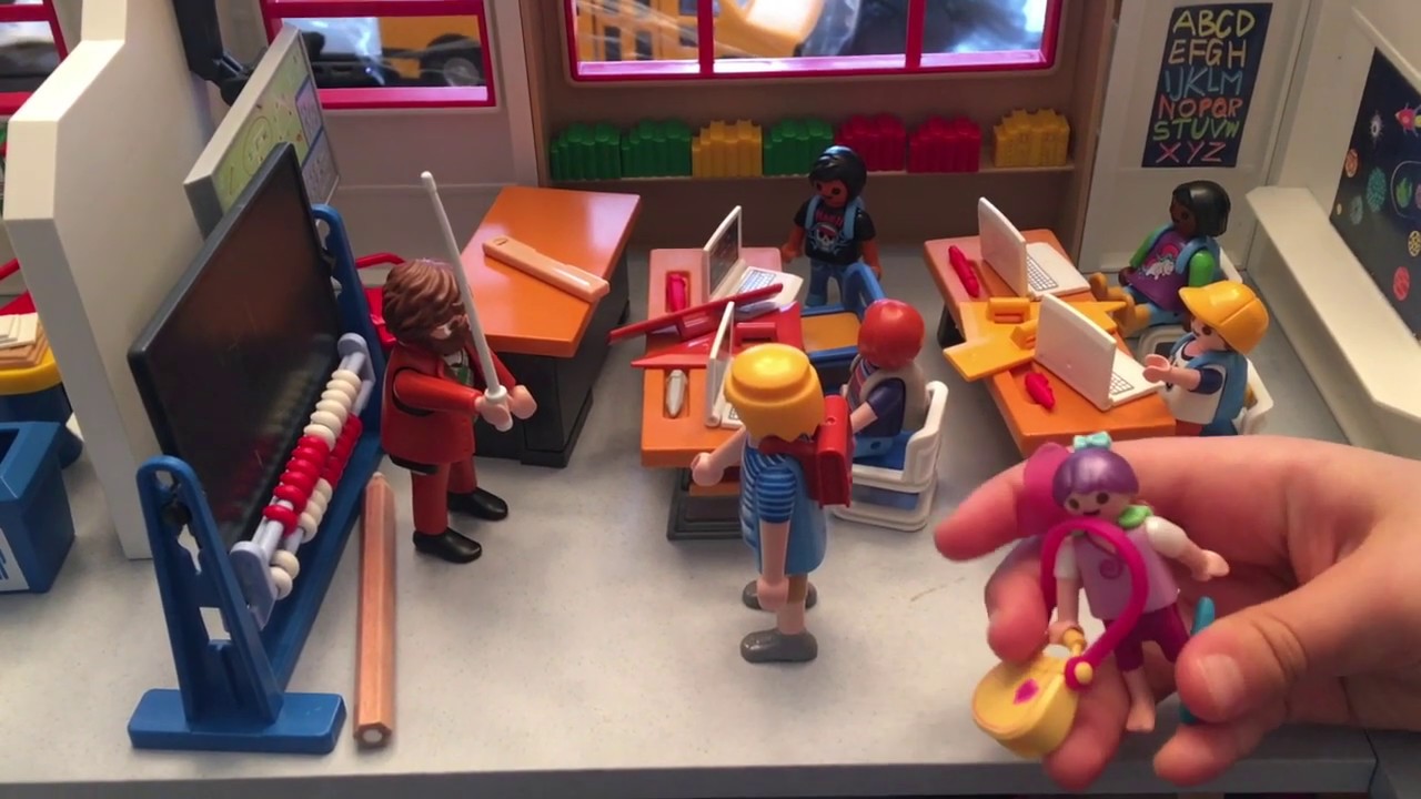 Playmobil School Day Drama! (Farsi/Persian Kids Play Video) A Fairy's Adventures Episode 2