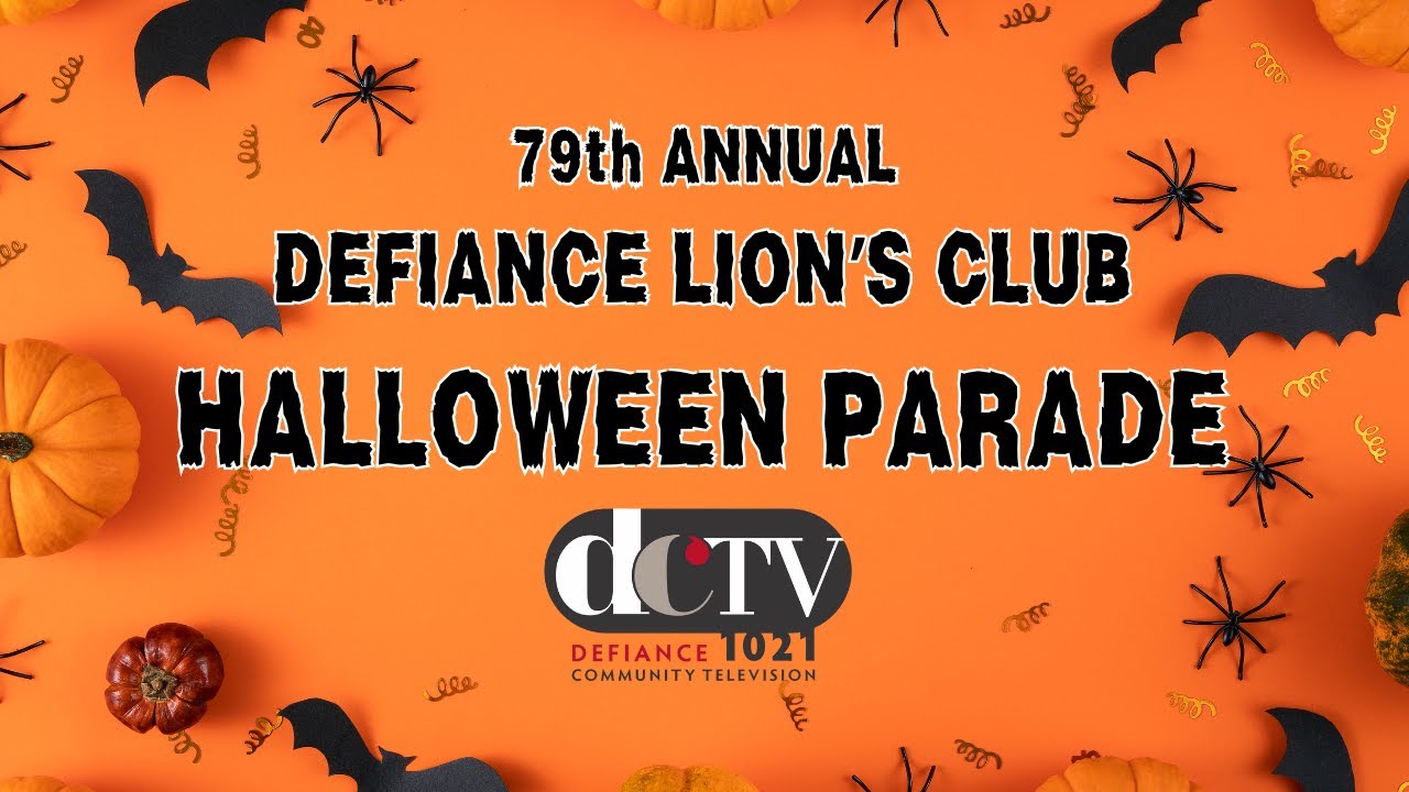 79th Annual Defiance Lion's Club Halloween Parade | Defiance Community TV | 