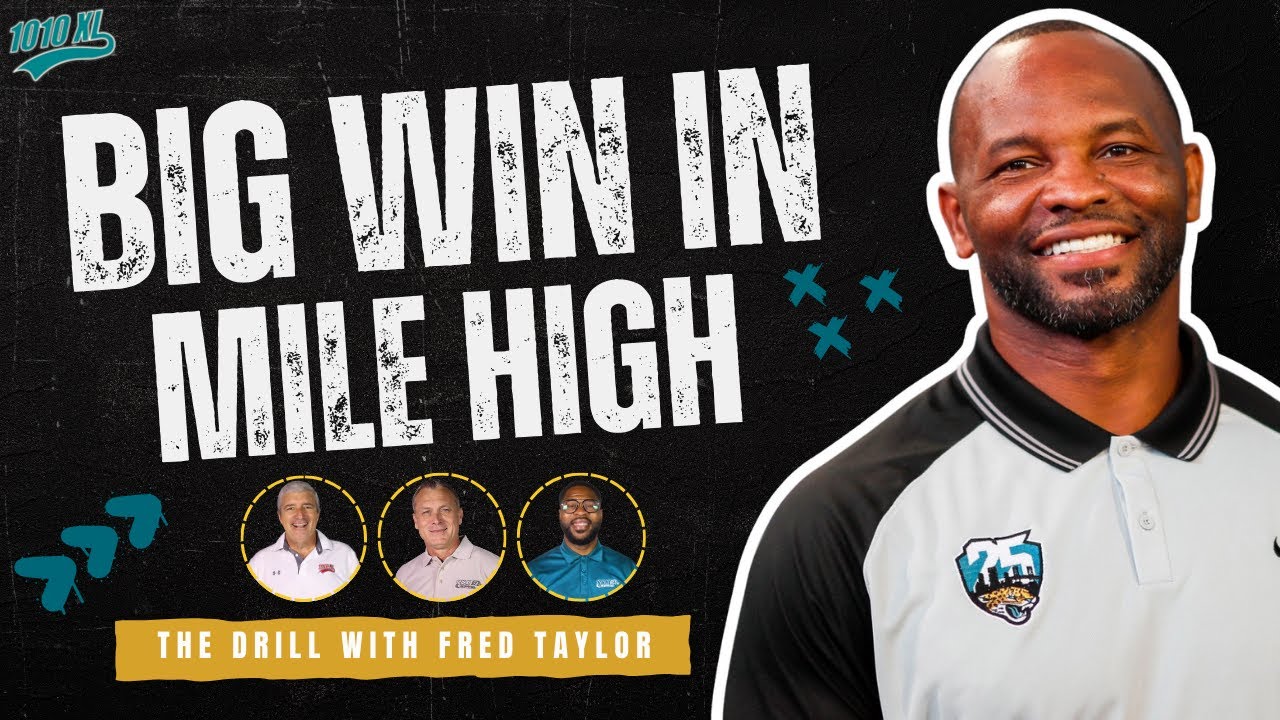 Легенда «Джексонвилл Джагуарс» Фред Тейлор комментирует матч «Джагуарс» против «Бронкос» | The Dr...