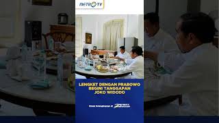 Lengket dengan Prabowo Begini Tanggapan Joko Widodo #shorts