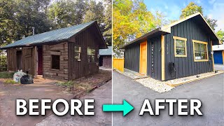 How He Turned These Rundown Tiny Cabins Into Luxury Airbnbs