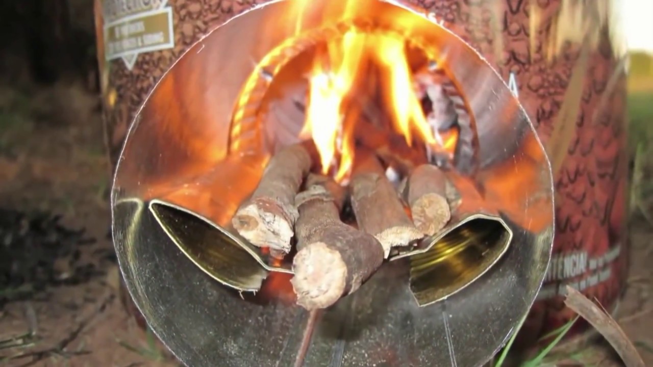 Survival Rocket Stove Made From 5 Gallon Bucket YouTube