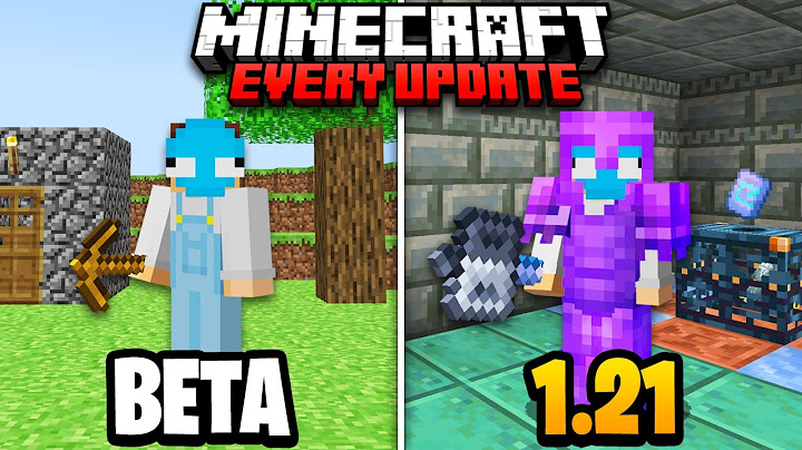 I Survived Every Minecraft Update...