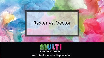 Raster versus a VECTOR logo