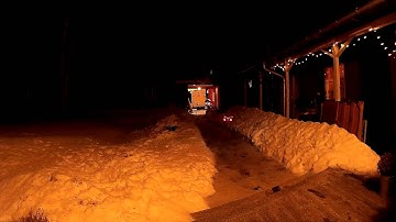 Testing my FPV 260 after a deep (wet)snow dive. (raw)