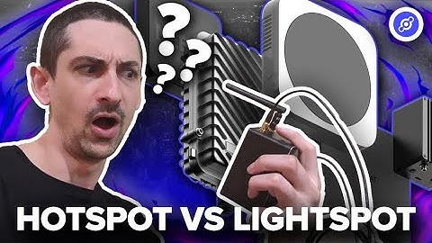 Helium Hotspot vs Light Hotspot (Lightspot/DIY Packet Forwarder)