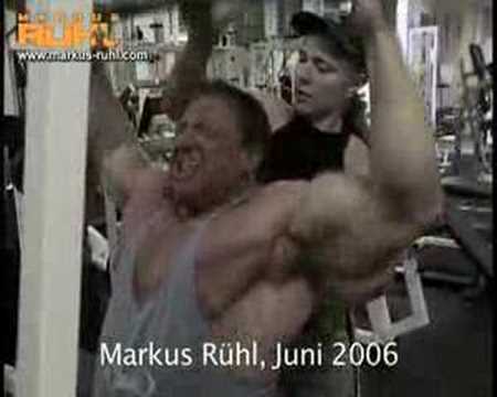 Bodybuilding Markus Ruhl, Back-Training 2006-06-24