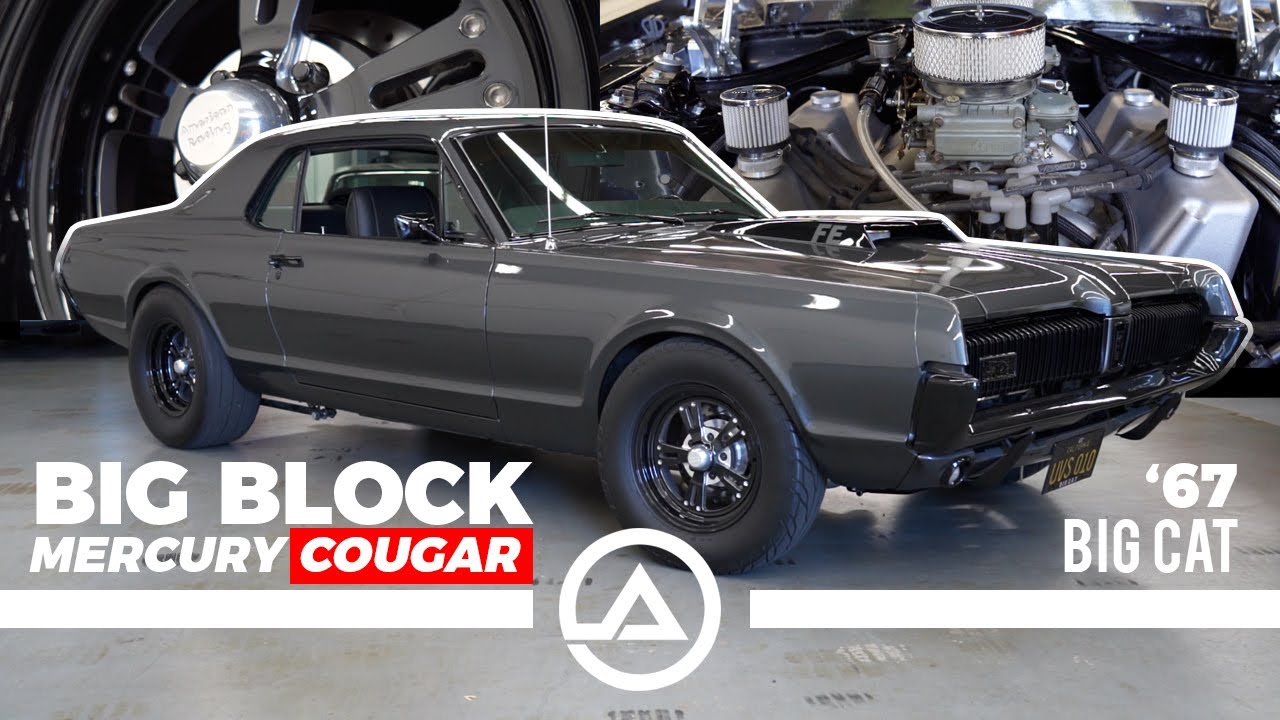 750HP BIG BLOCK Mercury Cougar All Motor Badass Muscle Car