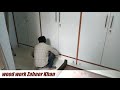 बेडरूम में Wardrobe कैसे बनाते हैं 12'x10' लैबरी बुक Wardrobe Design डबल बेड kitchen Cabinet