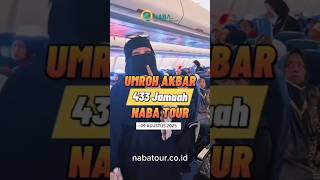 Alhamdulillah… rombongan jamaah umroh NABA TOUR berangkat 1 pesawat . NABATOUR.CO.ID Alhamdulillah… rombongan jamaah umroh NABA TOUR berangkat 1 pesawat . NABATOUR.CO.ID