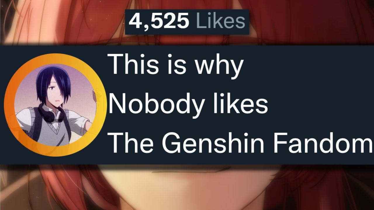 Genshin Impact fandom just got called out... - YouTube