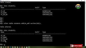 DDL COMMAND IN SQL | Practical implementation of ddl command | DDL COMMAND