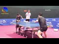 Fan Zhendong trains hard with coach Wang Hao 王皓