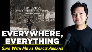 Everywhere, Everything (Male Part Only - Karaoke) - Noah Kahan & Gracie Abrams