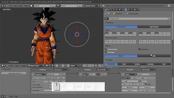 Tutorial 6: Mixing animations. Layers in blender in Game Engine