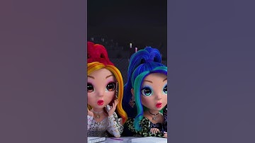 "Defying Gravity" Riff Challenge 💚🧹 | Rainbow High #shorts