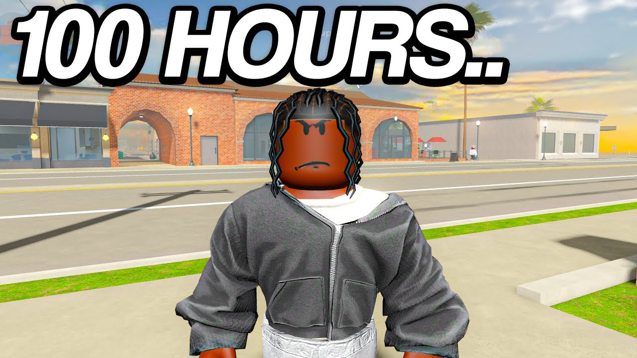 I SPENT 100 HOURS IN ROBLOX BLOCKSPIN