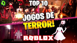 TOP 10 MELHORES JOGOS DE TERROR DO ROBLOX EM 2023! 