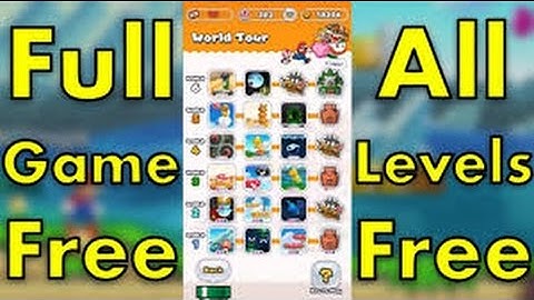 Super Mario Run ALL LEVELS UNLOCKED (No Jailbreak)