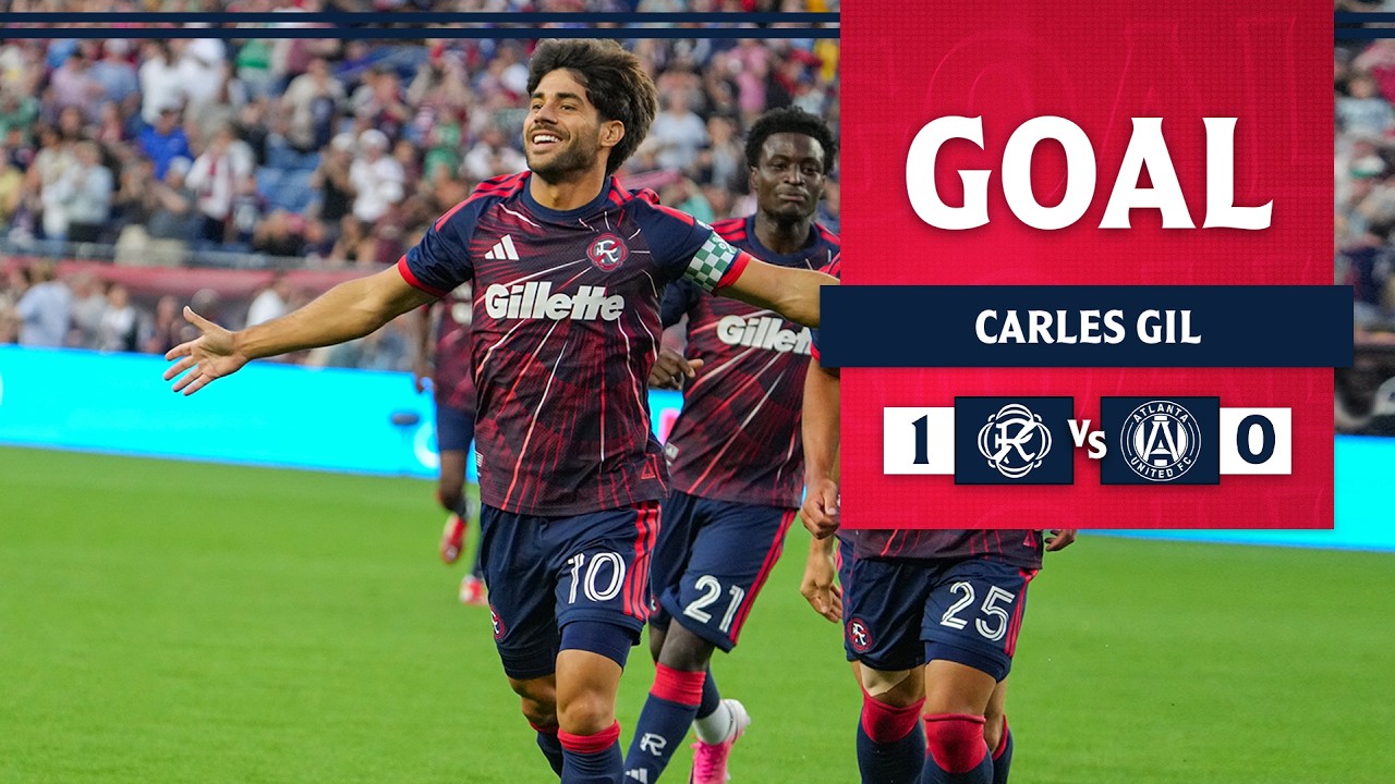 GOAL: Carles Gil Opens Revs Scoring Account vs ATL