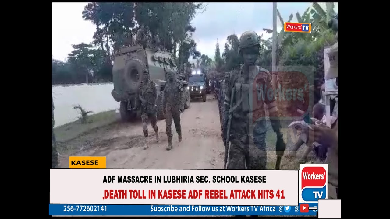 Details on ADF massacre in Lubhiria secondary school kasese emerge as death toll hits 41