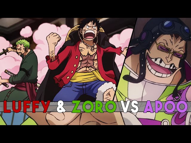 Zoro vs Apoo, One Piece in 2023