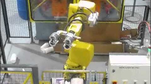 Minatech Inc In-Mold Labeling Robotic Cell