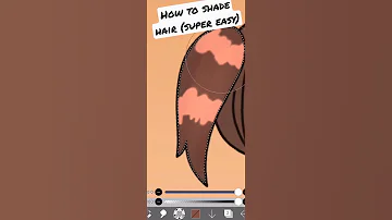 How To Shade Hair Super Easy Gacha Life Short 