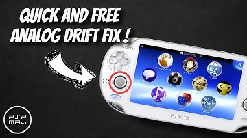 Free and Easy Software fix for PS Vita analog stick drift ! No replacement needed