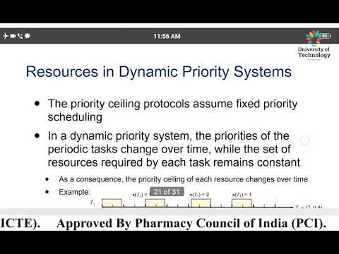 CHOICE OF PRIORITY CEILING PROTOCOL | Online Education | Learn Online ...
