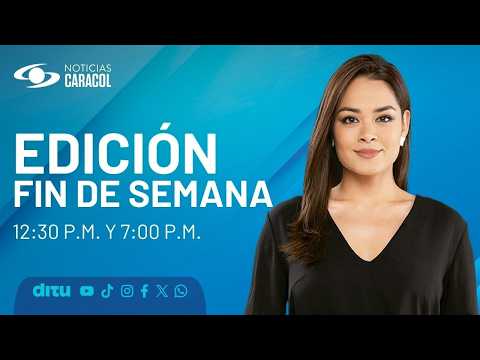 Noticias Caracol | Emisión mediodía fin de semana (28 de junio de 2026)