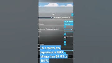 [MSFS Trick] 100 % Stutter Free Experience