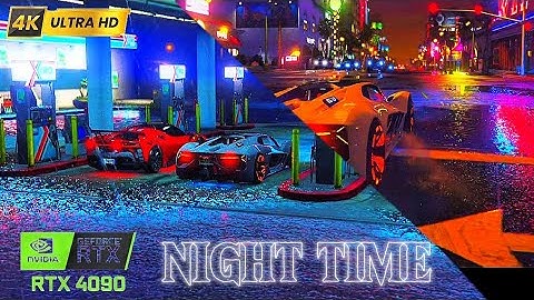 GTA V Graphics Almost Like A MOVIE!? i7 12900k & RTX™ 4090 Ray Tracing Maxed-Out Gameplay!