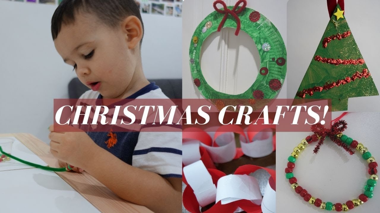 18 Easy Christmas Crafts for Toddlers