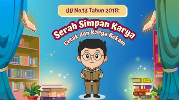 📚 UU No.13 Tahun 2018: Serah Simpan Karya Cetak dan Karya Rekam 🎬