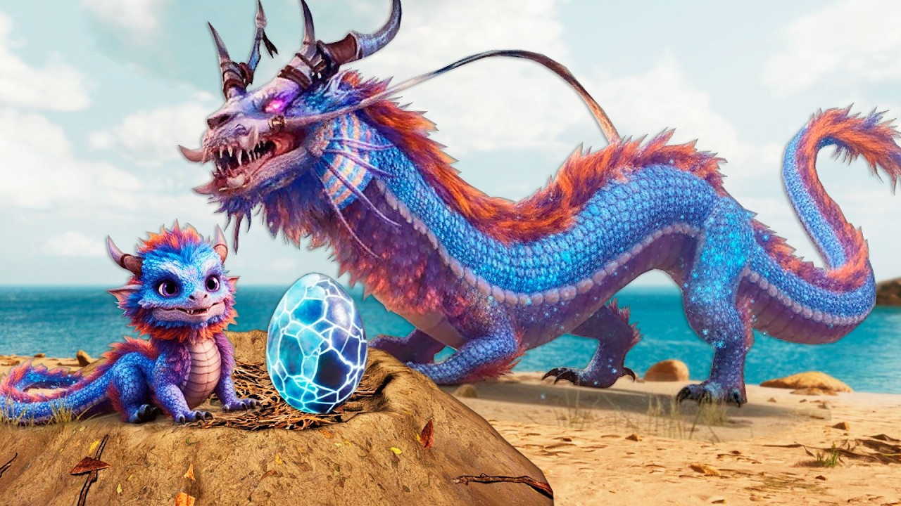 SAINDO DO OVO: NOVA FAMILIA DRAGÃO COLOSSAL! Minha Mãe Se Sacrificou Pra Me Salvar!🐉