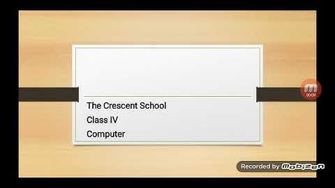 output devices week 2 2nd Term