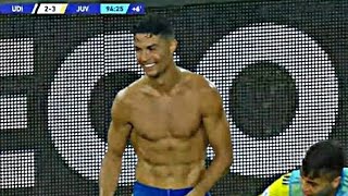 Ronaldo's disallowed goal + His reaction 😀 || Ronaldo's last minute goal disallowed by VAR 😓 ||