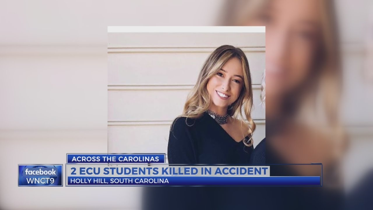 2 ECU students killed in car crash, 2 others injured - YouTube