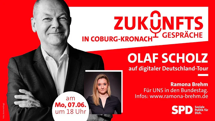 Zukunftsgesprch mit Olaf Scholz und Ramona Brehm