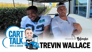 Trevin Wallace Loves Football and Sweet Tea | Cart Talk with JJ Jansen Presented by Bojangles