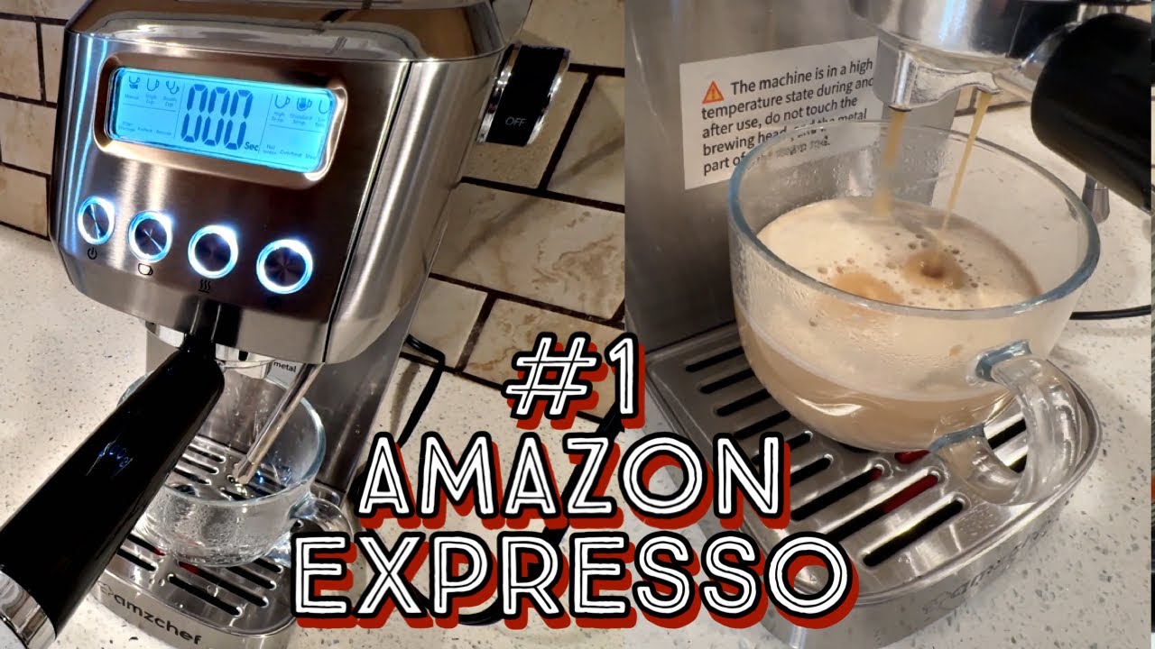 1350W Compact Coffee Machine Spacekey 20 Bar - 1350W, With Milk Frother ...