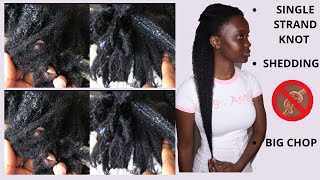 HOW TO AVOID SINGLE STRAND KNOT, SHEDDING, BIG CHOP: MY ADVICE TO START HEALTHY NATURAL HAIR JOURNEY