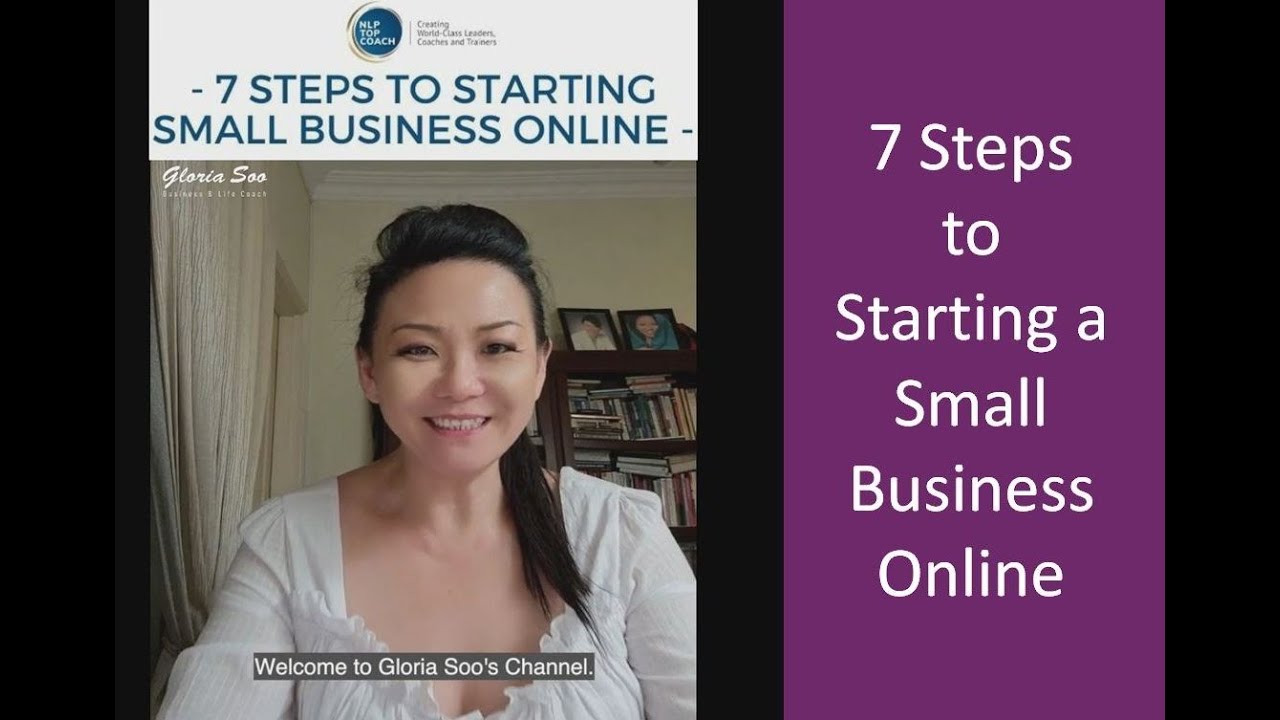 7 steps to Starting Small Business Online - YouTube