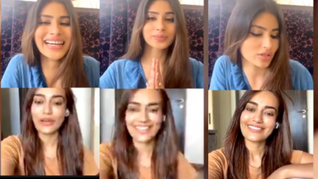 LIVE 🔴Mouni Roy ,Surbhi Jyoti Discuss Their Naagin DAYS In Live Chat