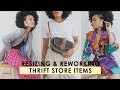 THRIFT HACKS! Simple Ways to Alter & DOWNSIZE Thrift Store Items TIPS & TRICKS💡