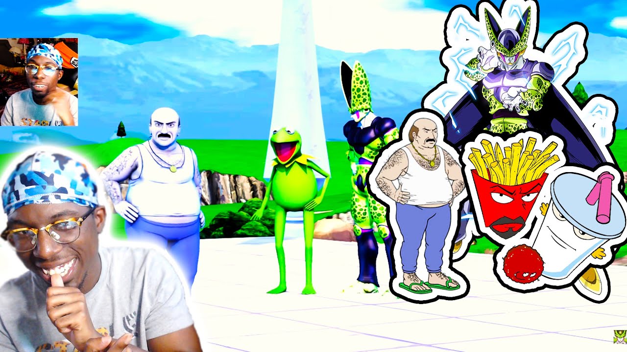 Perfect Cell Vs Carl (Aqua Teen Hunger Force) Reaction