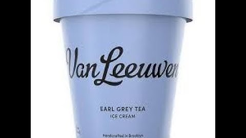 Van Leeuwen Earl Grey Tea Ice cream review