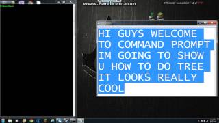 COMMAND PROMPT TREE